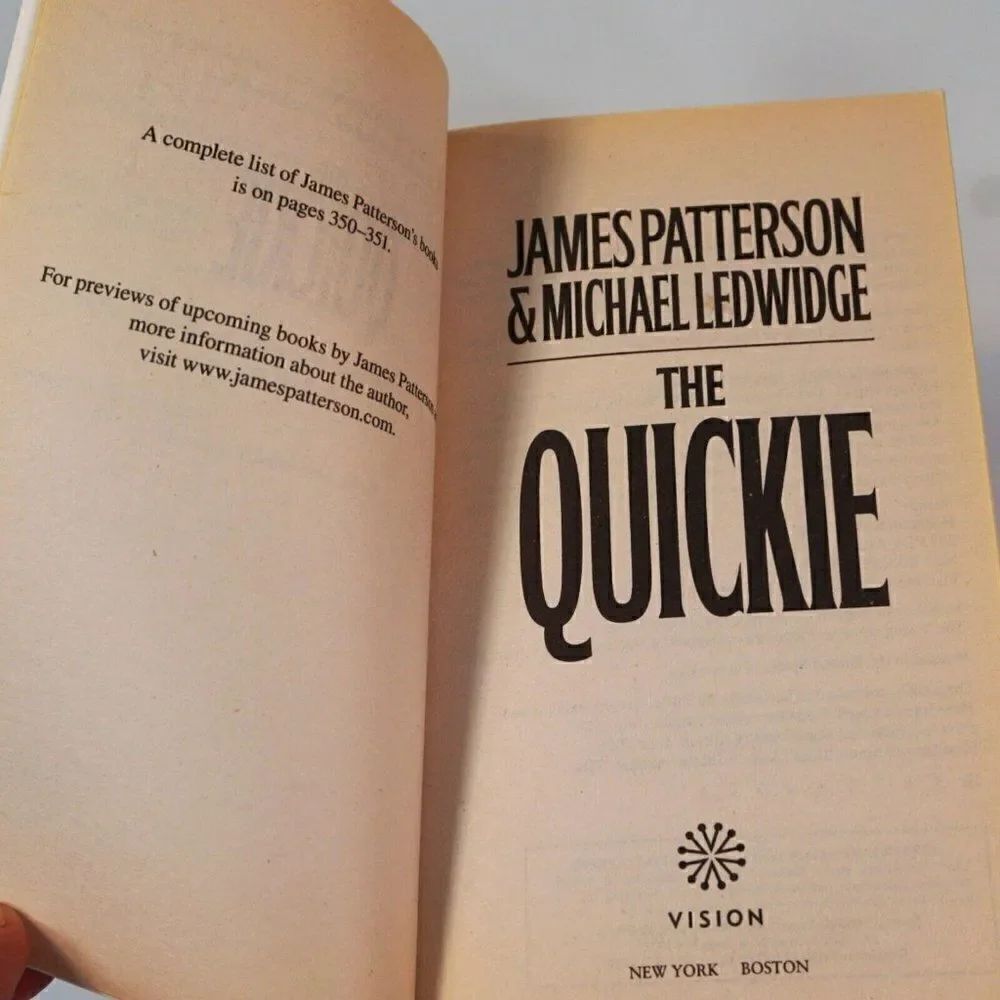 The Quickie by James Patterson 2007 Paperback - Picture 4 of 5